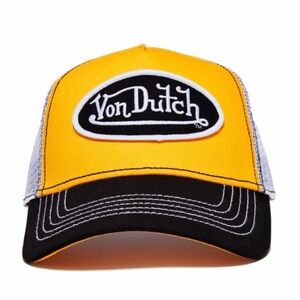 Von Dutch Yellow and Black Cap